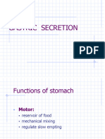 Gastric Secretion For Paramedical Students