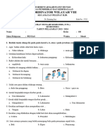 Soal Uts Penjas Kelas 3 SMSTR 1