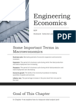 Engineering Economics: GDP Hubbard: Selected Portions of Chapter 4
