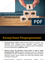 Pengorganisasian Dalam Manajemen Keperawatan