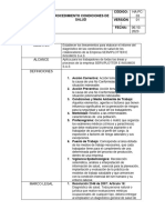 Procedimiento Profesiograma