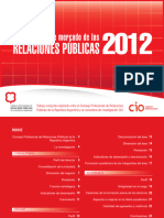 Investigacion de Mercado 2012 - CPRP y CIO