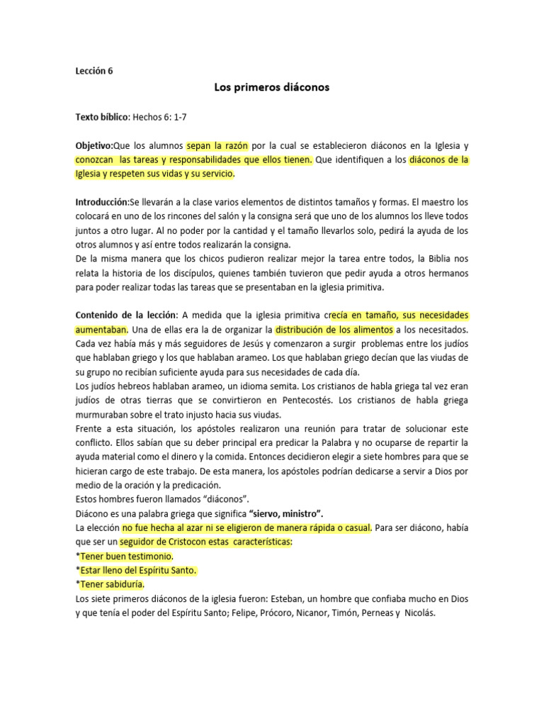 B-Lecciones 6- 10 | PDF