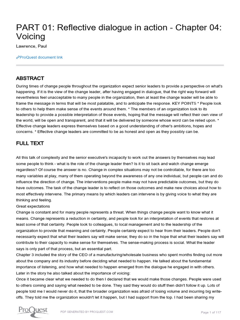 Leading change how successful leaders approach change management 1st