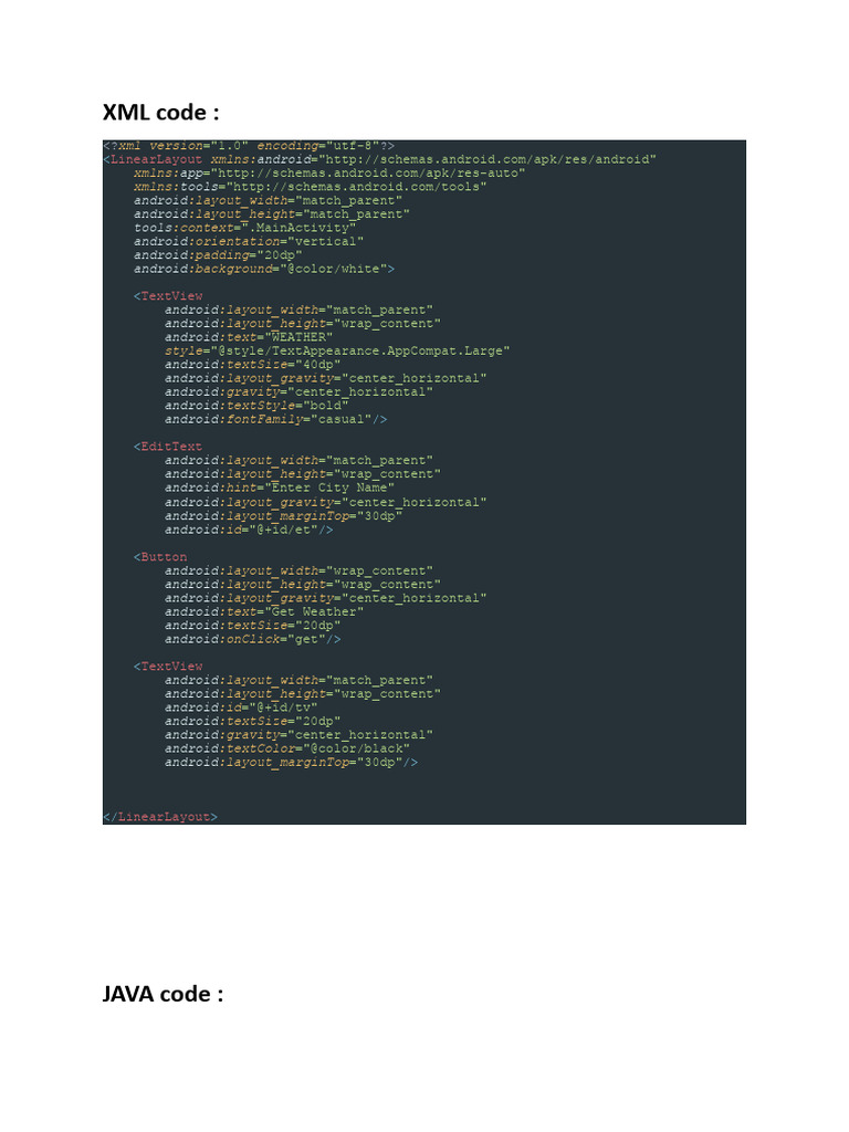XML Code | PDF
