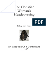 Christian Woman's Headcovering (Original)
