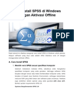 Cara Install SPSS-24 Di Windows Dengan Aktivasi Offline