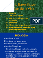 Bio1. Introduccion Bioelementos y Enlaces