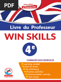 Win Skills 4e Corrige 2021