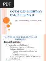 COTM 4192 Chapter 2-3 Stablized Pavement Materials