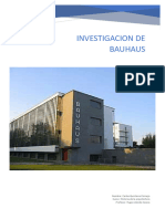 Investigacion de Bauhaus