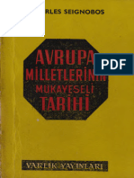 Charles Seignobos - Avrupa Milletlerinin Mukayeseli Tarihi - Varlık Yayınları, 1. Basım, 1960