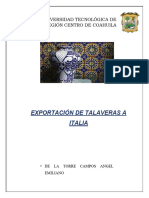 Exportacion TALAVERA