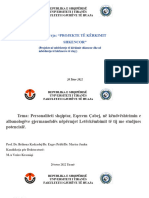 Personaliteti Shqiptar Eqerem Cabej Ne Kendveshtrimin e Albanologeve Gjermanofoles Nepermjet Leterkembimit Te Tij Me Studjues Potenciale