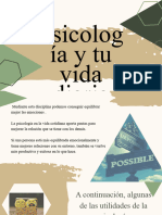 Psicología y Tu Vida Diaria