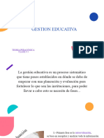 Gestión Educativa