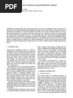 Steel Bridge Fatigue Life Estimation Using Probabilistic Method