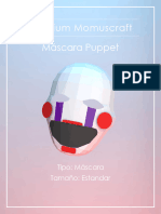 Máscara Puppet - Premium Momuscraft
