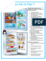 Description Image A Qui Est Ce Frigo Comprehension Ecrite Texte Questions Feuille Dexer 136916