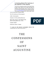 The Project Gutenberg eBook of The Confessions of Saint Augustine, by Saint Augustine