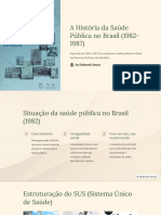 A Historia Da Saude Publica No Brasil 1982 1987