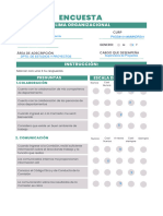 Encuesta Clima Organizacional