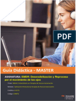 Guía Didáctica Asignatura - EMDR - Octubre 2020