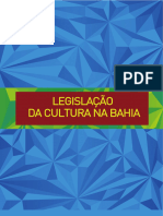 Legislação Cultura Da Bahia