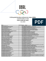 Classificados Gama 2023