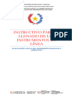 Instrucciones para El Acceso y Llenado de Instrumentos en Linea - 2023 - Set