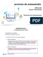 Arquitectura de La Palabra Semana9