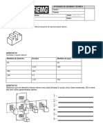 2 Avaliação de Desenho Técnico