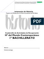 Pendientes - 1 Bachillerato HMC