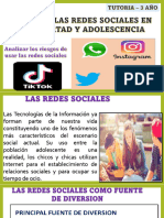 Uso de Redes Sociales-Adolescencia - Tutoria