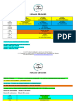 Horario de Clases II - I Termino y II Año - Escadoradores2023-2024 - 1.1