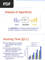 Analysis of Algorithms