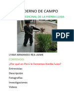 Cuaderno de Campo