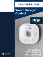 Manual Smart Garage Control Chamberlain