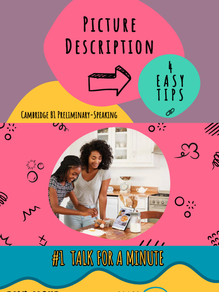 Speaking Part 2 Picture Description Tips PDF