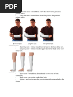 Cast Application Procedure Checklist | PDF
