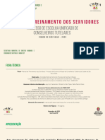 Manual de Treinamento Dos Servidores Processo de Escolha Unificado