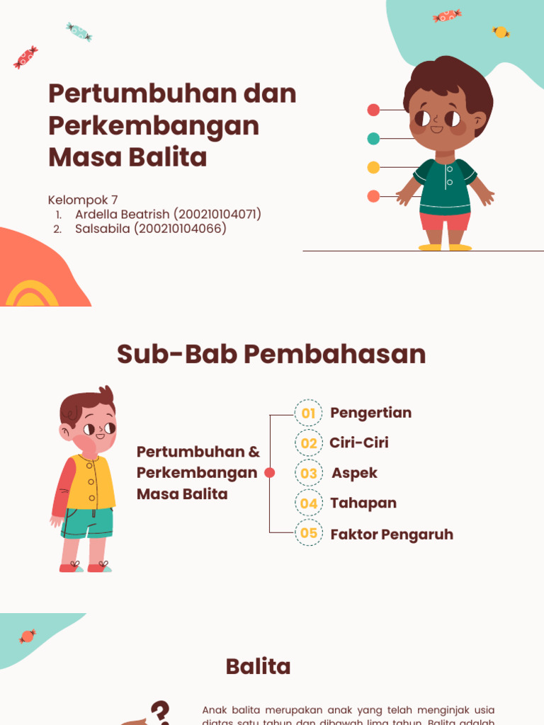 Pertumbuhan dan Perkembangan Balita | PDF