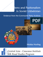 2017 Norling Party Problems Factionalism Soviet Uzbekistan