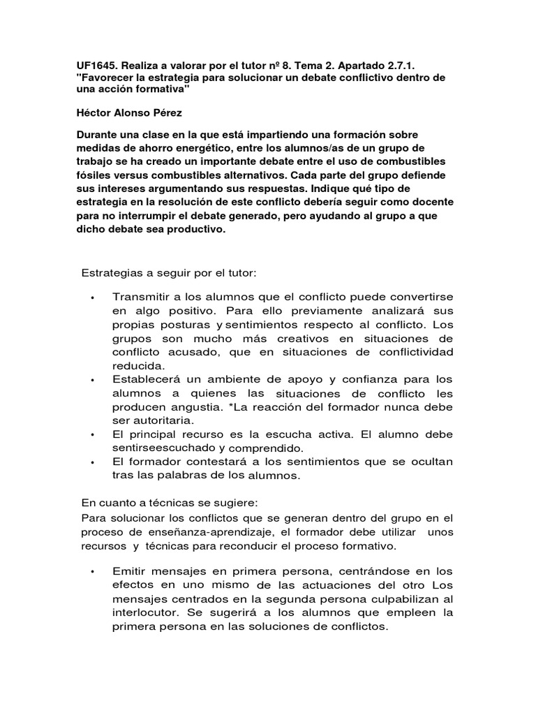 Docencia de La Formación Profesional para El Empleo | PDF
