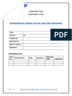 ISO 14001  DocumentToolkit | Download Environmеntal Manual for ISO 14001 Compliance hseprof.com