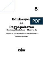 Edukasyon Sa Pagpapakatao: Ikatlong Markahan - Modyul 3