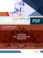 Certified ISO Lead Auditor Program (V052021) SP