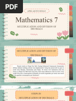 Grade 5 Mental Maths Worksheet 1 | PDF | Mathematics | Arithmetic