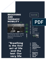 Breathing and Thoracic Mobility - Rehab-U BLOG