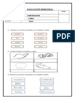 Evaluación Bimestral Melisa